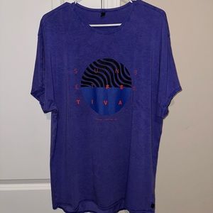 Lululemon Ashta Short Sleeve SeaWheeze Size Large